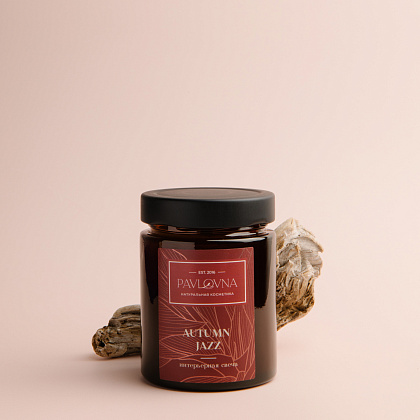 Свеча интерьерная "Autumn Jazz", 185 г